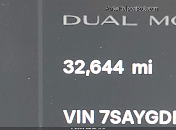 7SAYGDEE2PA187747 2023 TESLA MODEL Y Red 