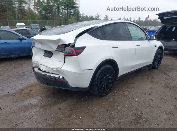 7SAYGDEE2PF796744 2023 TESLA MODEL Y White Задня права чверть