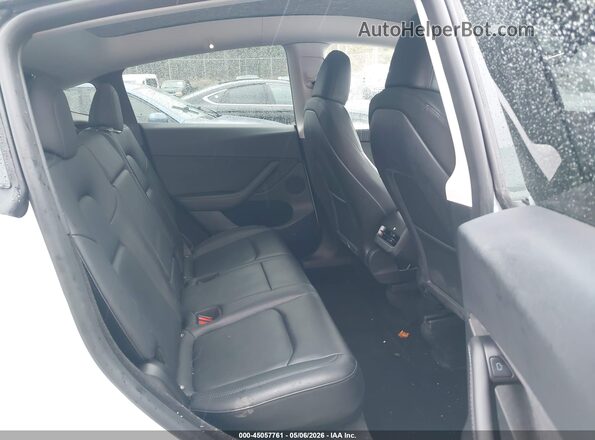 7SAYGDEE2PF796744 2023 TESLA MODEL Y White Вид наклейки з VIN-кодом