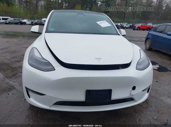 7SAYGDEE2PF796744 2023 TESLA MODEL Y White Вид щитка приладів