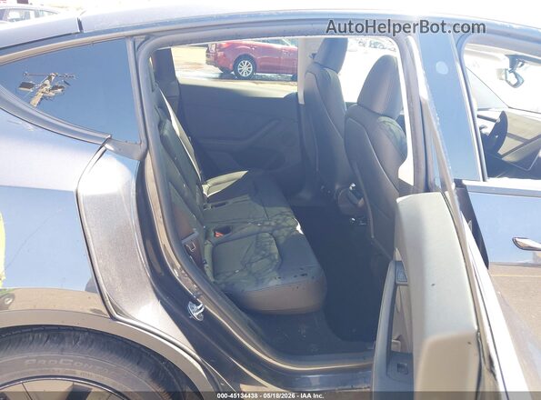 7SAYGDEE2SA355525 2025 TESLA MODEL Y Черный Вид наклейки с VIN-кодом