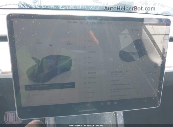 7SAYGDEE2SA355525 2025 TESLA MODEL Y Черный Вид задних сидений