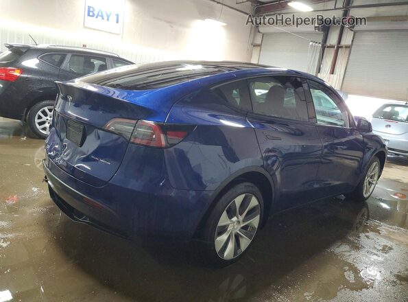7SAYGDEE3NF363429 2022 TESLA MODEL Blue Tył prawy