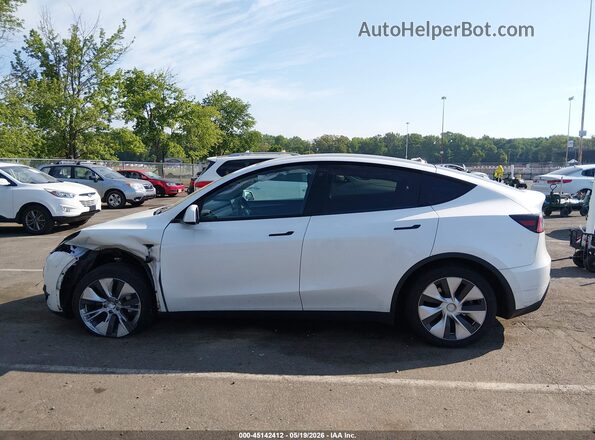 7SAYGDEE3PF686365 2023 TESLA MODEL Y White Սալոնի հետևի տեսք