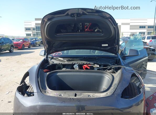 7SAYGDEE3RA301127 2024 TESLA MODEL Y Gray Rear view