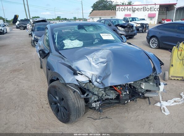 7SAYGDEE3RA327081 2024 TESLA MODEL Y Gray Vista frontal