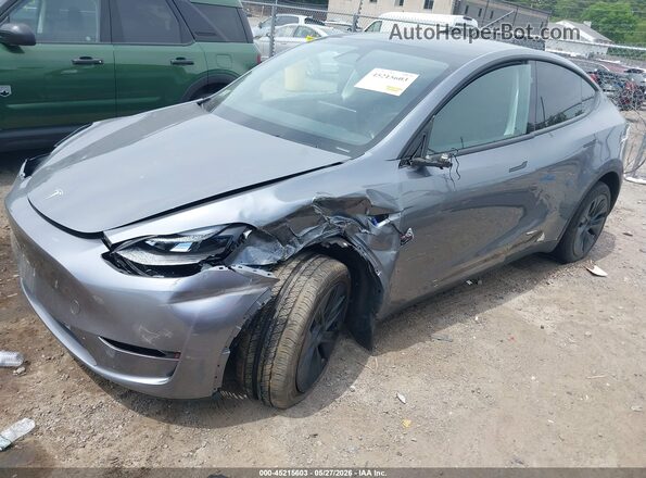 7SAYGDEE3RF199749 2024 TESLA MODEL Y Gray Front left