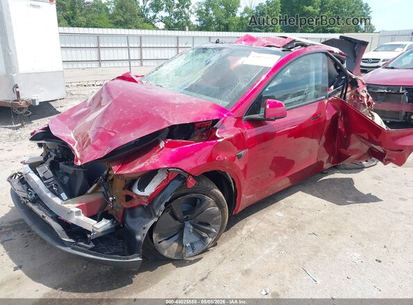 7SAYGDEE3TF370913 2026 TESLA MODEL Y Red Вид спереду