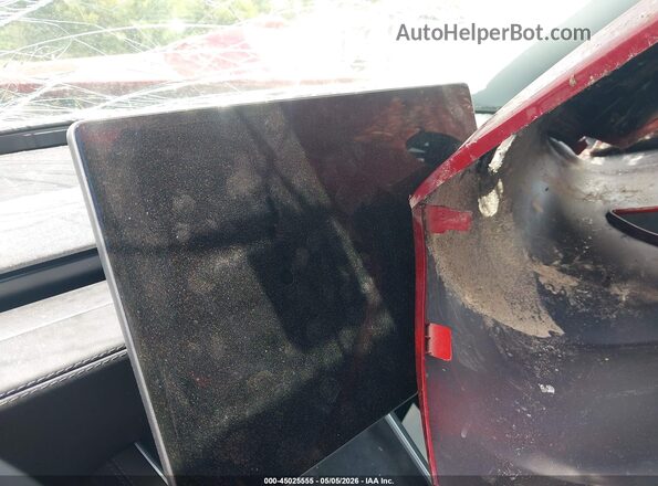 7SAYGDEE3TF370913 2026 TESLA MODEL Y Red Вид задніх сидінь