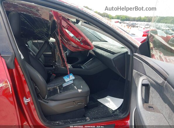 7SAYGDEE3TF370913 2026 TESLA MODEL Y Red Вид салону спереду