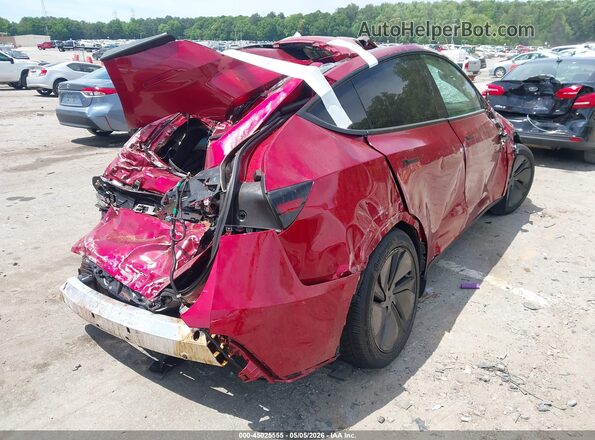 7SAYGDEE3TF370913 2026 TESLA MODEL Y Red Задня права чверть