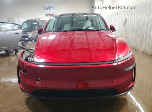 7SAYGDEE3TF551672 2026 TESLA MODEL Красный Вид спереди