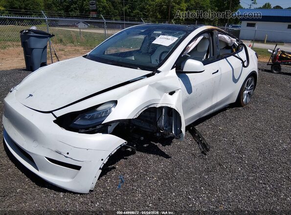 7SAYGDEE4NF320007 2022 TESLA MODEL Y White Դիմացի տեսք