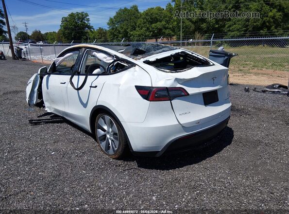 7SAYGDEE4NF320007 2022 TESLA MODEL Y White Հետևի ձախ