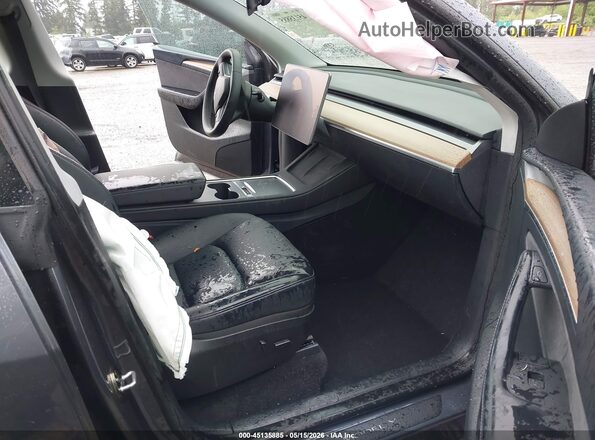 7SAYGDEE4PF815472 2023 TESLA MODEL Y Серый Вид салона спереди