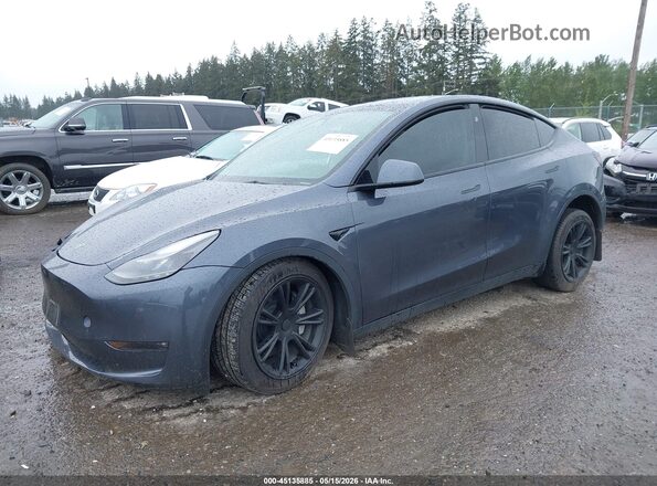 7SAYGDEE4PF815472 2023 TESLA MODEL Y Серый Передняя левая четверть