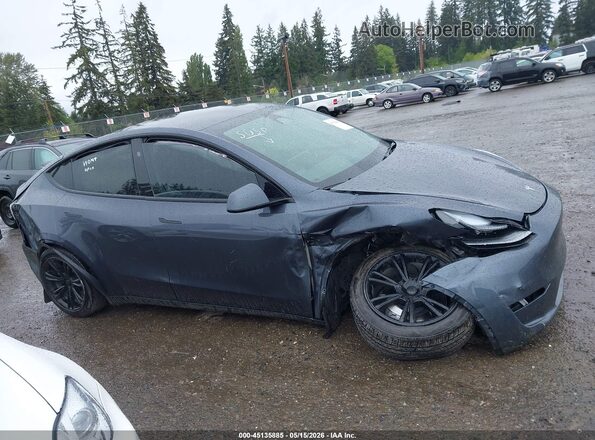 7SAYGDEE4PF815472 2023 TESLA MODEL Y Серый Вид задней части салона