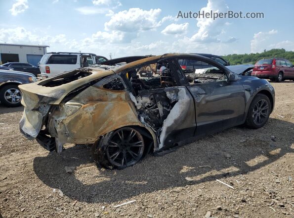 7SAYGDEE4SF254635 2025 TESLA MODEL Charcoal Tył prawy