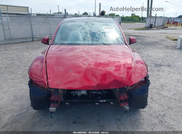 7SAYGDEE4TA387961 2026 TESLA MODEL Y Темно-бордовый Вид щитка приборов