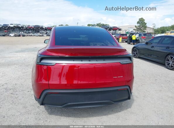 7SAYGDEE4TA387961 2026 TESLA MODEL Y Темно-бордовый 
