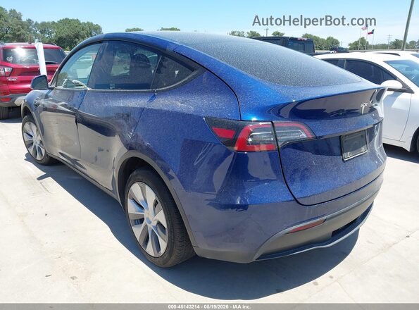 7SAYGDEE5NA002796 2022 TESLA MODEL Y Blue Rear left