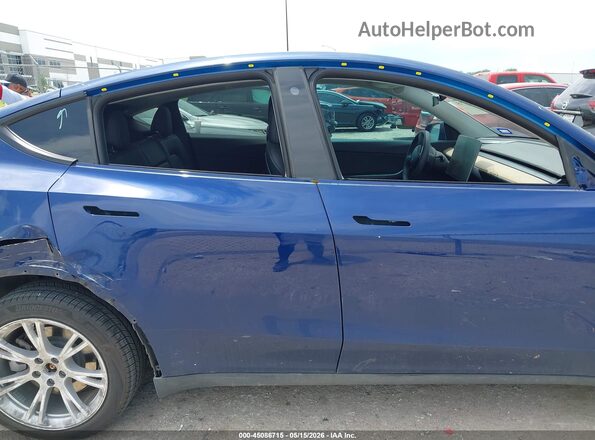 7SAYGDEE5NF370754 2022 TESLA MODEL Y Blue Սարքավորումների վահանակի տեսք
