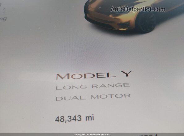 7SAYGDEE5PA047594 2023 TESLA MODEL Y White 