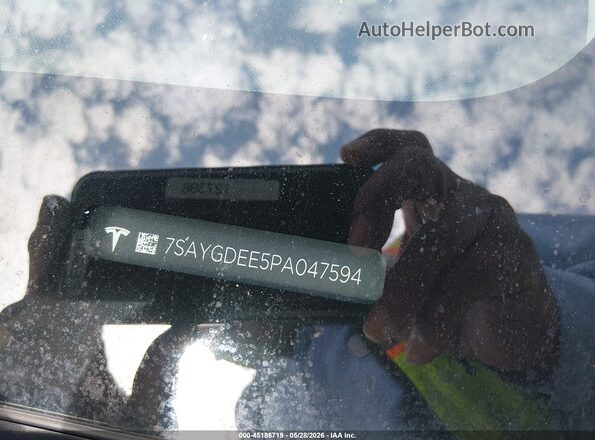 7SAYGDEE5PA047594 2023 TESLA MODEL Y White 