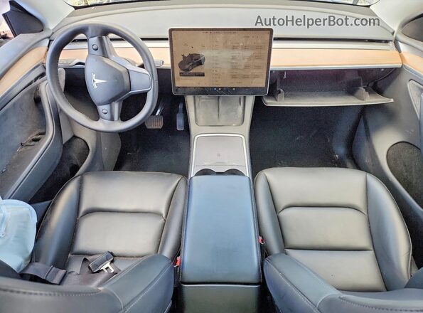 7SAYGDEE5PA187273 2023 TESLA MODEL Gray 