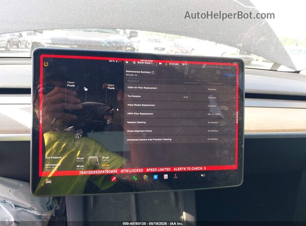 7SAYGDEE5PA190934 2023 TESLA MODEL Y Black 