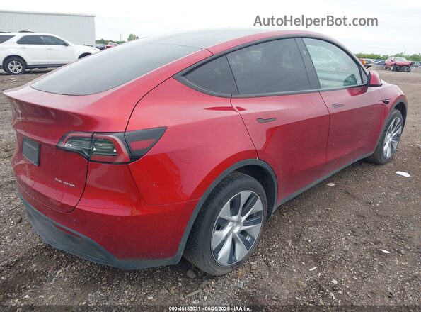 7SAYGDEE5RF025746 2024 TESLA MODEL Y Red Rear right