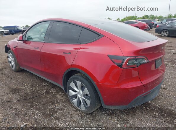 7SAYGDEE5RF025746 2024 TESLA MODEL Y Red Rear left