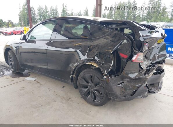7SAYGDEE5SF300358 2025 TESLA MODEL Y Черный Задняя левая четверть