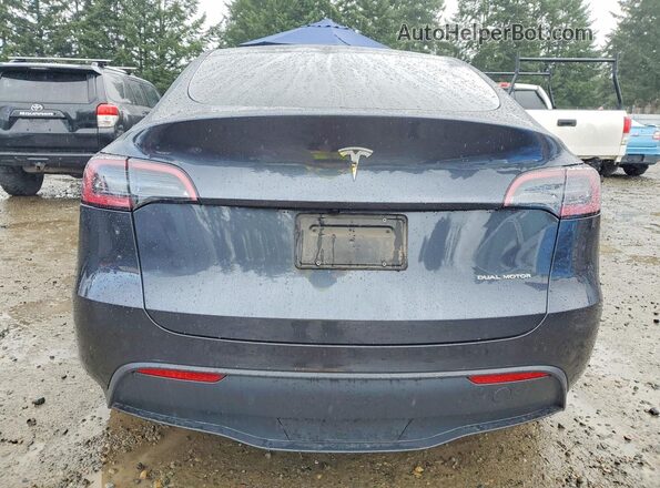7SAYGDEE5SF302031 2025 TESLA MODEL Black Вид ззаду