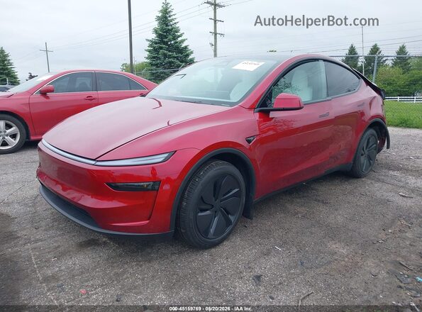 7SAYGDEE5TA669218 2026 TESLA MODEL Y Red Front left