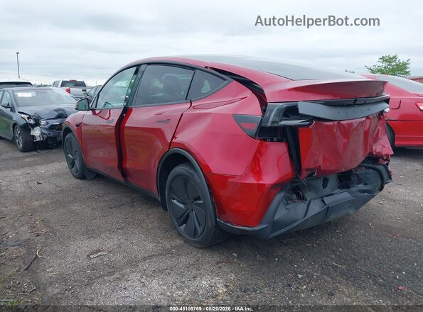 7SAYGDEE5TA669218 2026 TESLA MODEL Y Red Rear left