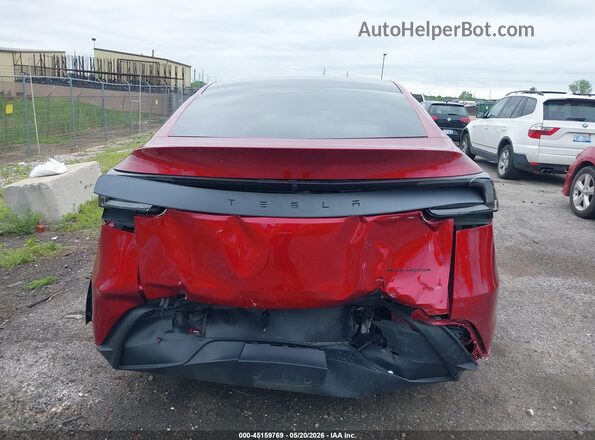 7SAYGDEE5TA669218 2026 TESLA MODEL Y Red 