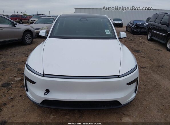 7SAYGDEE5TF586746 2026 TESLA MODEL Y Белый Вид щитка приборов
