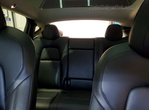 7SAYGDEE6NF445283 2022 TESLA MODEL Серый Вид задних сидений