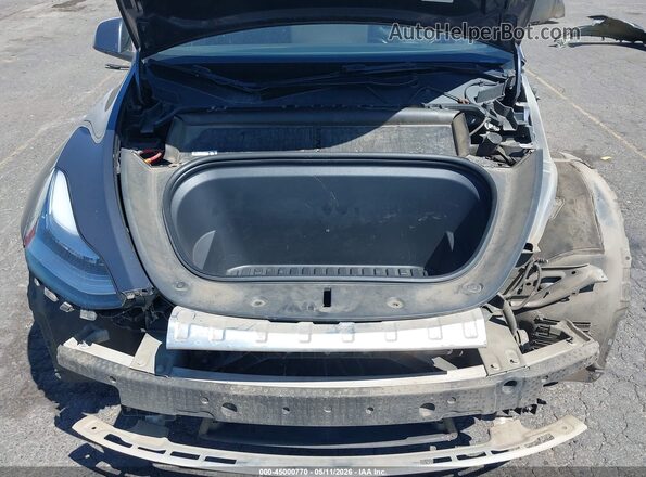7SAYGDEE6NF511086 2022 TESLA MODEL Y Gray Vista trasera