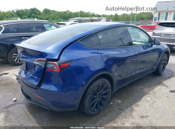 7SAYGDEE6PA062038 2023 TESLA MODEL Y Blue Rear right