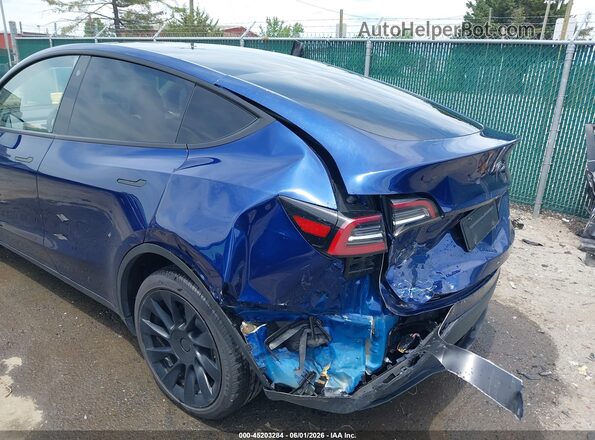 7SAYGDEE6PA062038 2023 TESLA MODEL Y Blue Front view