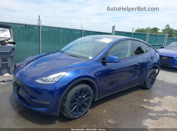 7SAYGDEE6PA062038 2023 TESLA MODEL Y Blue Front left