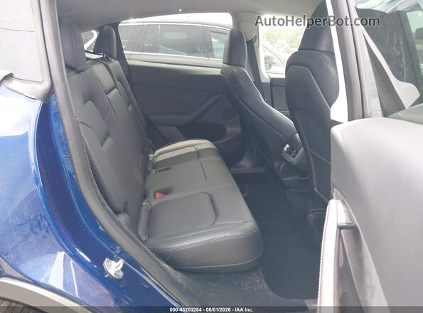 7SAYGDEE6PA062038 2023 TESLA MODEL Y Blue VIN sticker view