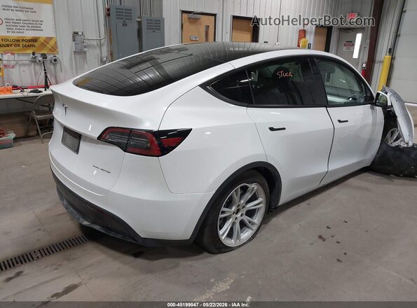 7SAYGDEE6PF675621 2023 TESLA MODEL Y White Tył prawy