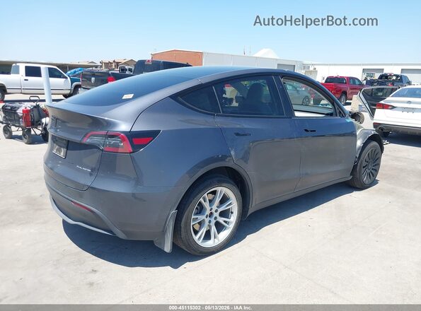 7SAYGDEE6PF839675 2023 TESLA MODEL Y Серый Задняя правая четверть