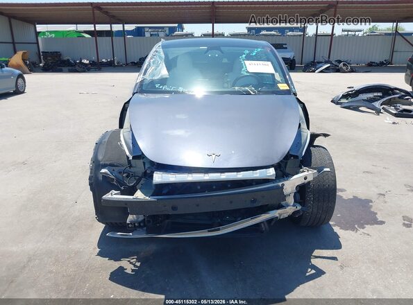 7SAYGDEE6PF839675 2023 TESLA MODEL Y Серый Вид задней части салона