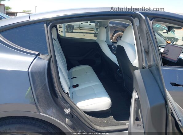 7SAYGDEE6PF839675 2023 TESLA MODEL Y Серый Вид наклейки с VIN-кодом