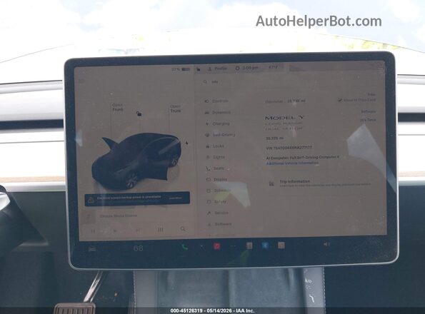 7SAYGDEE6RA277177 2024 TESLA MODEL Y Gray 