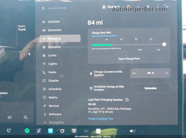7SAYGDEE6TF359470 2026 TESLA MODEL Y Black 
